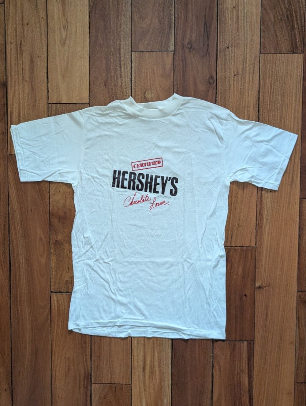 Hershey's Chocolate Lover Vintage T-shirt (L)